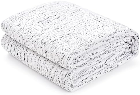 SUBRTEX 3 Inch Queen Mattress Topper Cover with Zip and Straps