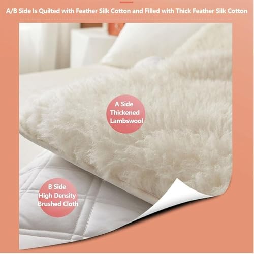 Foldable Pure Wool Mattress Cover All Seasons