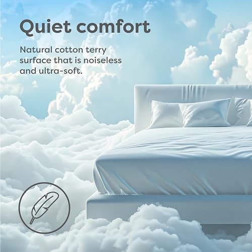 Hospitology Products Twin Mattress Protector Hypoallergenic Waterproof