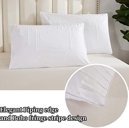 FADFAY Premium 100 Cotton Boho Duvet Cover Set 3 Piece