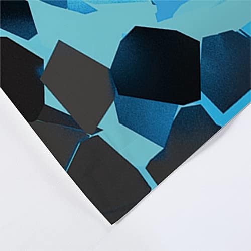 WONGS BEDDING Blue Soccer Duvet Cover Set Queen