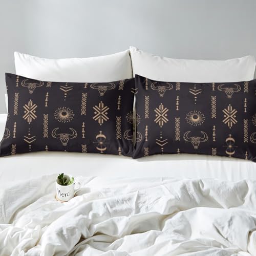 Feelyou Western Aztec Duvet Cover Set 3Pcs