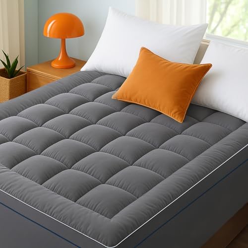 Bedsure King Mattress Topper with 900GSM Soft Pillow Top