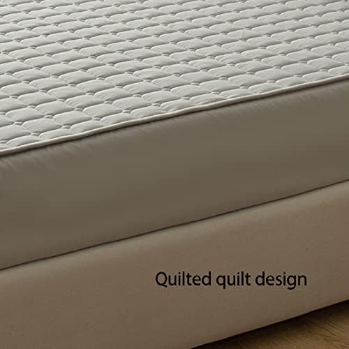 FCLDESHOP Breathable Mattress Pad Cover 1