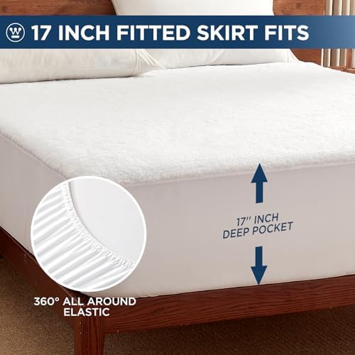Westinghouse Cal King Heated Mattress Pad with 10 Heat Settings 1