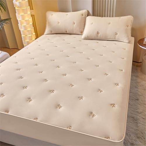 BYHIP Mattress Protector Waterproof with Deep Pocket and Breathable Cotton