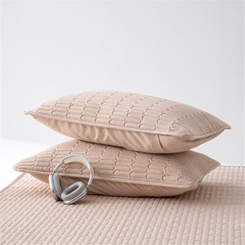 BYHIP Breathable Soft Mattress Cover with Deep Pocket for Queen Mattress