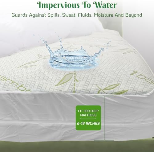 Golden Quality Twin Waterproof Mattress Protector with Zipper 1