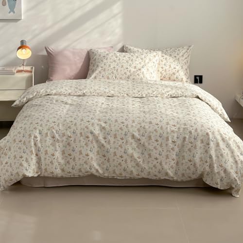 LIWHENHAO Dog Duvet Cover Set Queen 100 Cotton