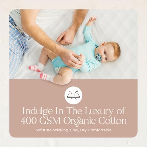 Whisper Organics Organic Mattress Pad Twin Size