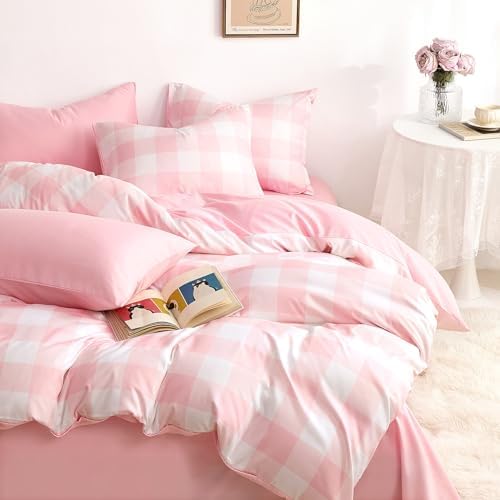 Wake In Cloud Gingham Duvet Cover Set