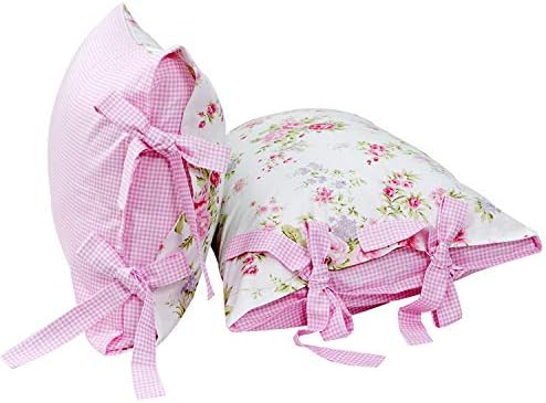 FADFAY Rose Floral Duvet Cover Set Queen Size 3pcs