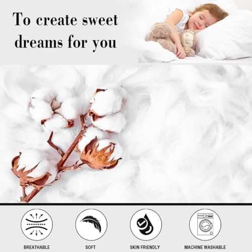 Feelyou Basketball Cotton Duvet Cover Set Twin Size 1