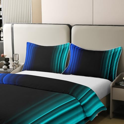 Feelyou Abstract Ombre Duvet Cover Set for Kids