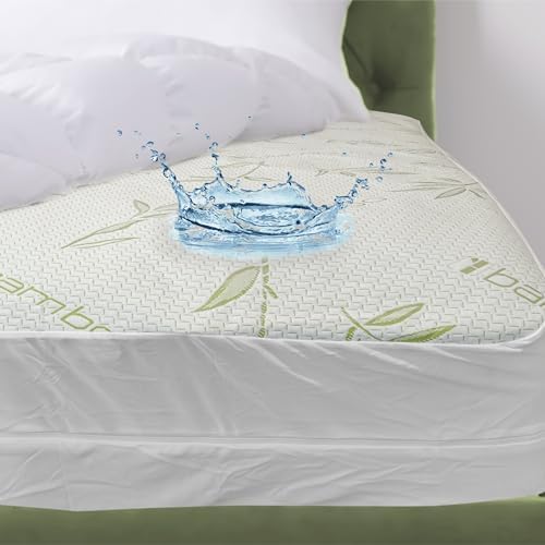 Golden Quality Twin Waterproof Mattress Protector with Zipper 1