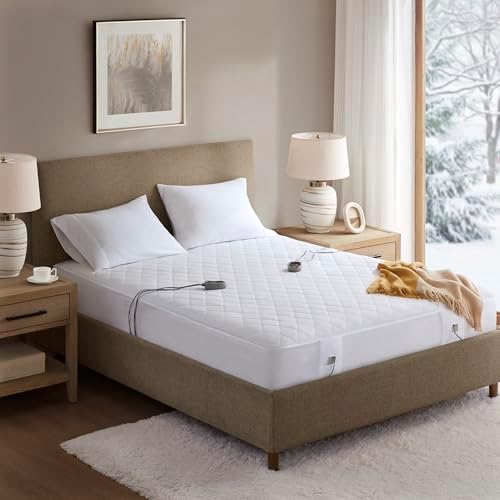 Beautyrest Heated Mattress Pad with 5 Heat Settings and Dual Comfort