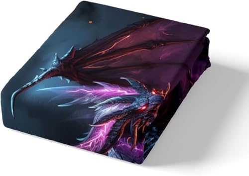 Erosebridal Magic Dragon Comforter Cover Set