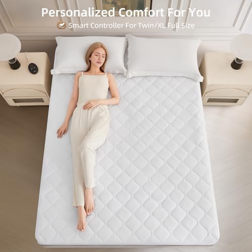 Bwarm Premium Heated Mattress Pad Full Size 54x75 1
