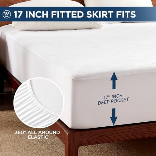 Westinghouse Cal King Heated Mattress Pad with 10 Settings and Auto Off