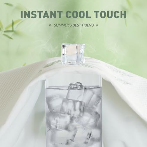 Cooling Twin XL Mattress Protector - Waterproof Breathable
