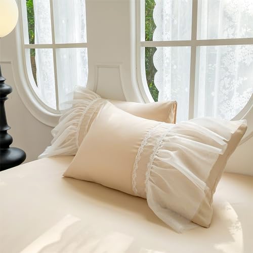 SOUKECHY Queen Duvet Cover Set with Bow