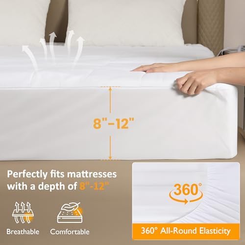 SUNVIVIPRO Electric Heated Mattress Pad King Size 78 x 80