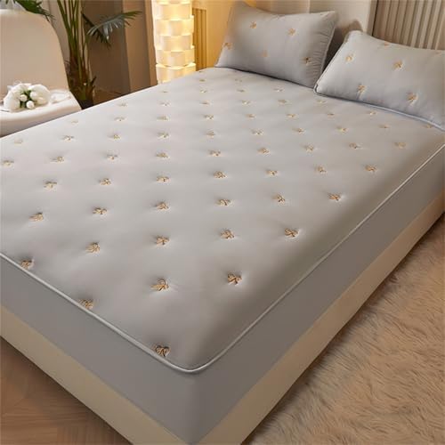BY HIP Waterproof Mattress Protector with Deep Pocket and Pillowcases