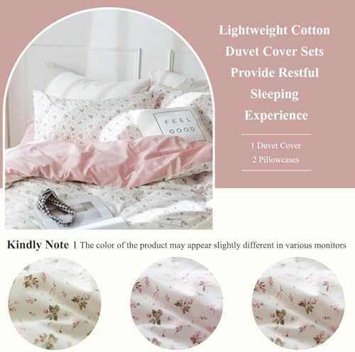 VClife Girl Floral Duvet Cover Set 1