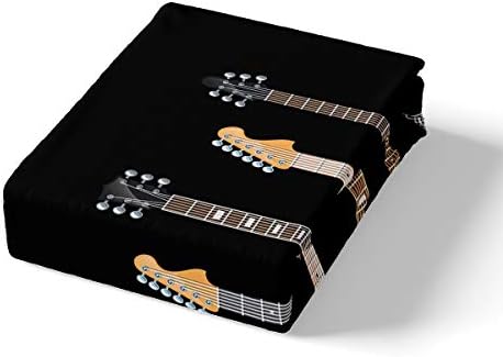 Feelyou Rock Music Themed Duvet Cover Set for Kids and Adults
