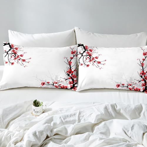 Erosebridal Japanese Duvet Cover Set Full Size