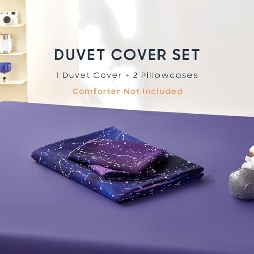 Wake In Cloud Constellation Duvet Cover Set Queen Size