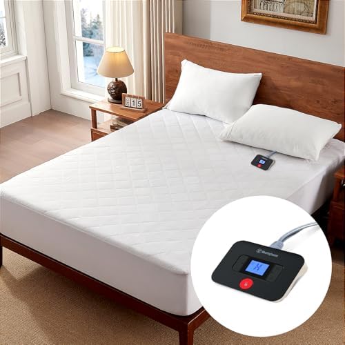 Westinghouse Cal King Heated Mattress Pad with 10 Settings and Auto Off