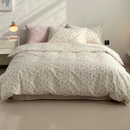 LIWHENHAO Dog Duvet Cover Set Queen 100 Cotton