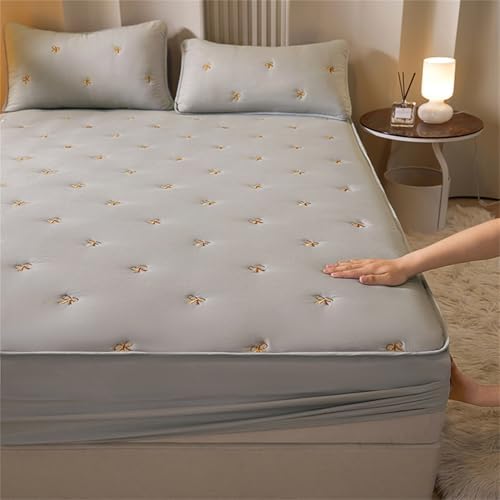 BY HIP Waterproof Mattress Protector with Deep Pocket and Pillowcases
