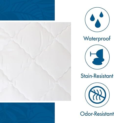 Tommy Bahama 400TC Triple Protection Mattress Pad