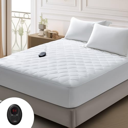 Bwarm Premium Heated Mattress Pad Full Size 54x75 1