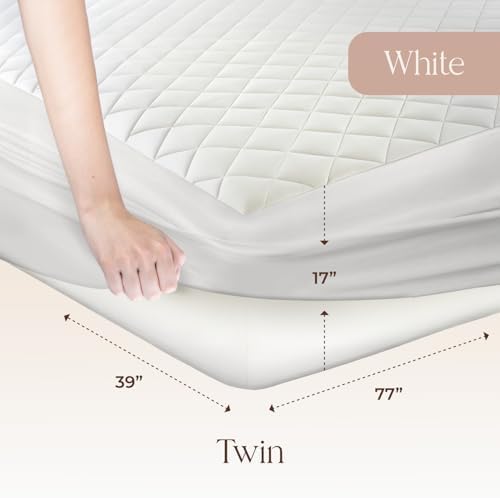 Whisper Organics Organic Mattress Pad Twin Size