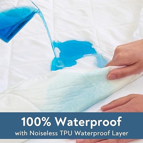 Magik Kover Queen Mattress Pad with Waterproof Protection