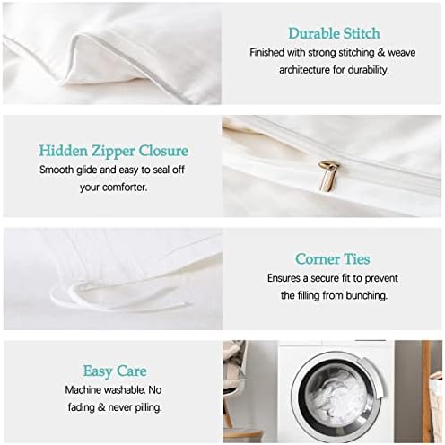 jejeloiu Axolotl Duvet Cover Set Twin Size