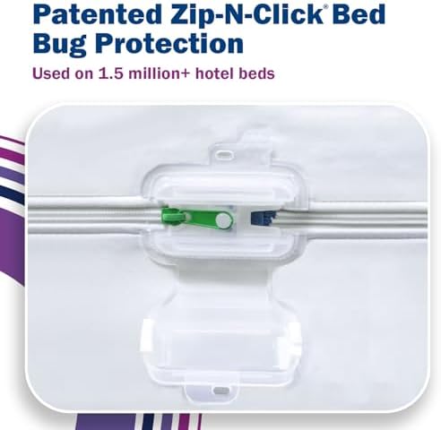 CleanRest Presto Full Mattress Encasement - Zip-Off Hypoallergenic
