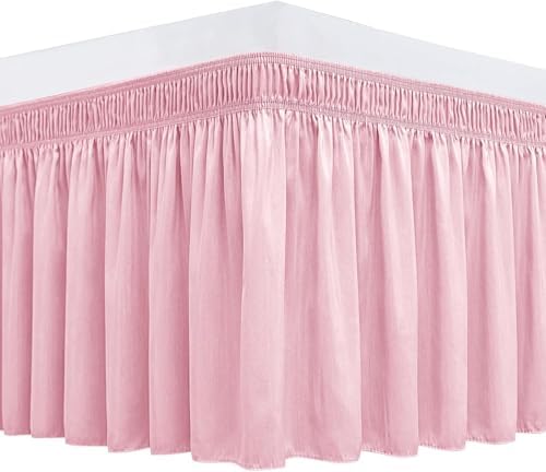800 Thread Count Egyptian Cotton Bed Skirts with Drop and Wrap Design