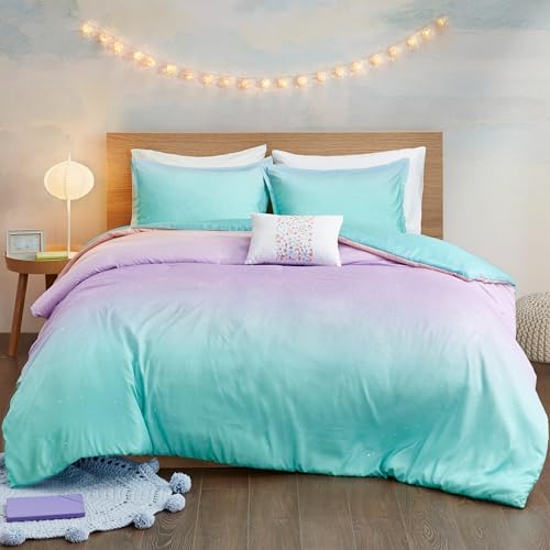 Mi Zone Kids Reversible Duvet Cover Set with Glitter