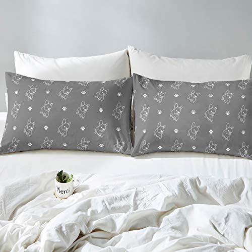 Feelyou Dog Duvet Cover Set Queen
