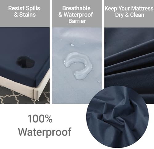 Wenfyes Waterproof Mattress Protector Queen