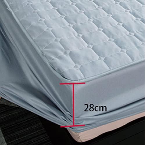 FCLDESHOP Deep Pocket Fitted Sheet 90x200cm