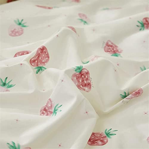 DREAMINGO Cute Strawberry Queen Duvet Cover Set