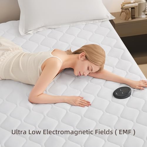 Bwarm Premium Heated Mattress Pad Full Size 54x75 1