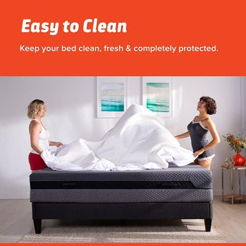 Layla Mattress Protector Queen - Breathable and Liquid Proof