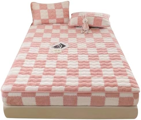 Velvet Mattress Protector with Non-Slip Design for Comfortable Sleep