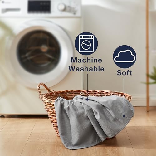 Casual Living Ruffled Bed Skirt for Twin XL Grey